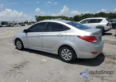 2016 Hyundai Accent Se z USA, uszkodzony, nr VIN KMHCT4AE1GU080879